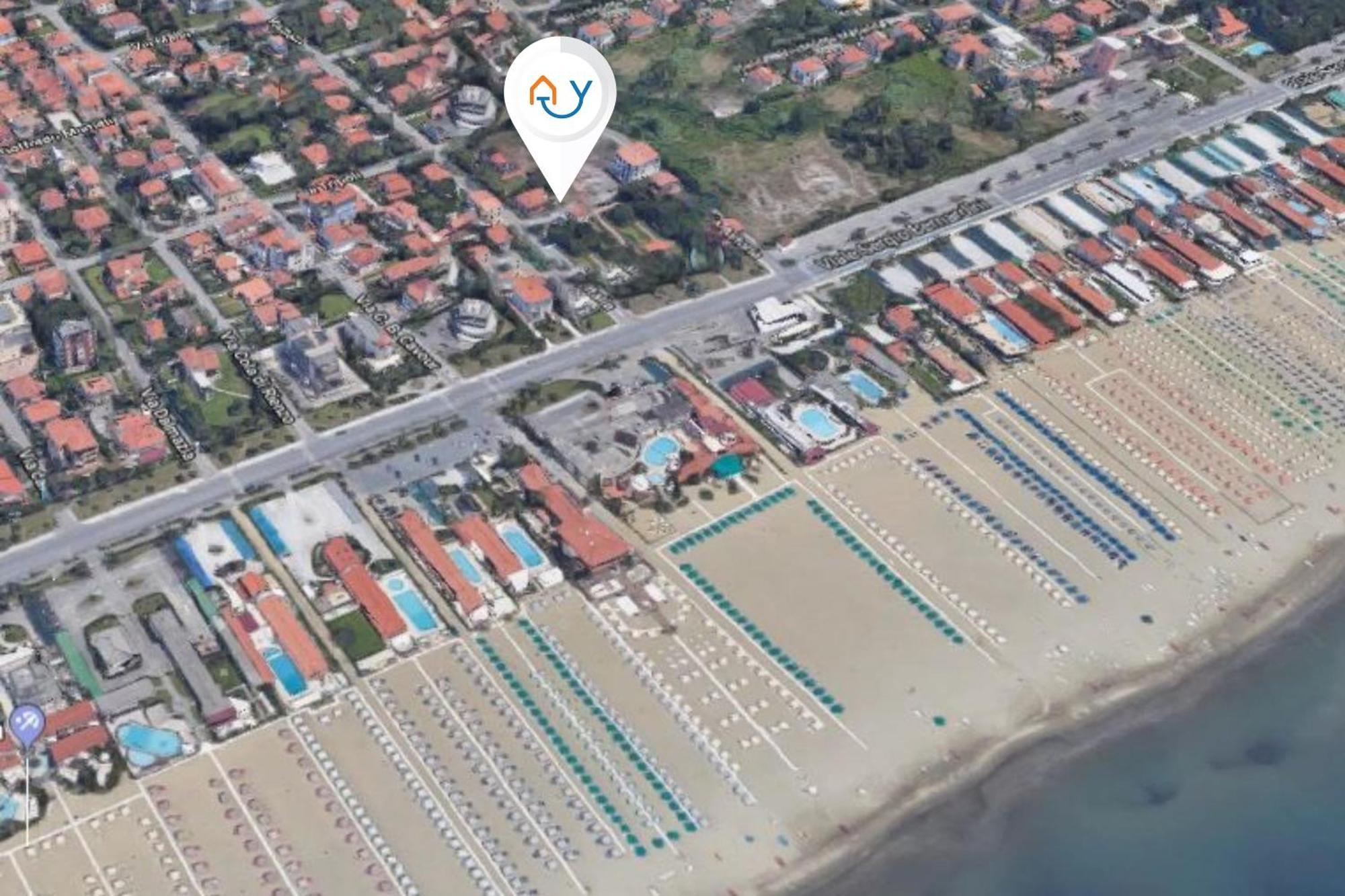 Il Gladiolo - Focette 100Mt From Sea - Happy Rentals Marina di Pietrasanta Exteriör bild